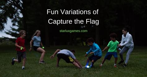 Unleashing Childhood Fun with Outdoor Games: A Look at Capture the Flag