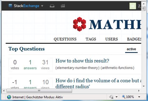 Entscheidung zwischen Math Stack Exchange und Math Overflow: Welche Plattform passt zu dir?